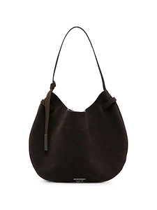 Emporio Armani Capsule Leather Hobo Bag