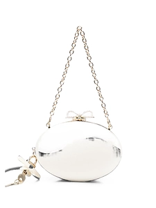 Self Portrait Satin Clutch