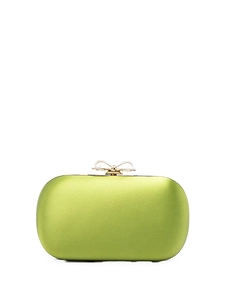 Self Portrait Satin Clutch