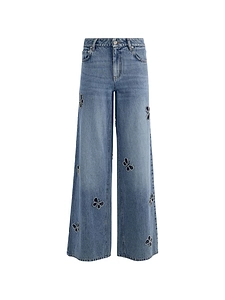 Alice + Olivia Cutout Denim Jeans