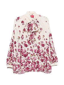 F.R.S . Silk Blend Printed Shirt