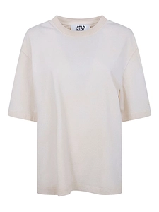 Golden Goose Logo Cotton T Shirt