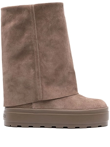 Casadei Double Face Leather Boots