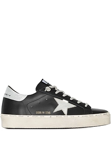 Golden Goose Hi Star Leather Sneakers