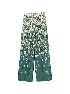F.R.S . Printed Wide Leg Trousers