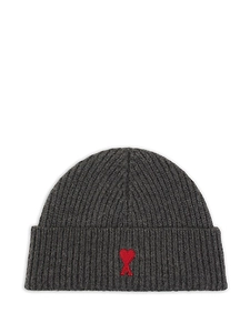 Ami Paris Ami De Coeur Wool Beanie