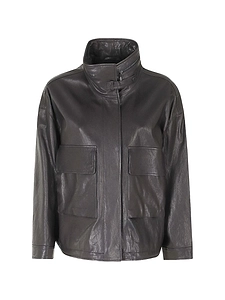Emporio Armani Capsule Leather Blouson Jacket