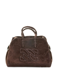 Casadei Park Avenue Leather Tote Bag