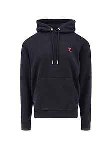 Ami Paris Ami De Coeur Cotton Hoodie