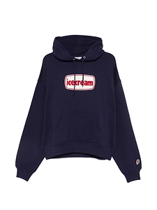 Icecream Logo Cotton Hoodie