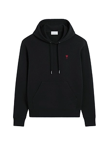 Ami Paris Ami De Coeur Cotton Hoodie