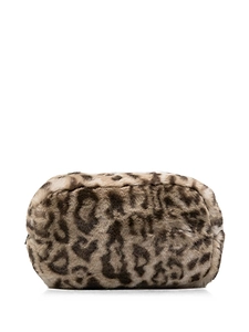 Ap Paris Noor Leopard Print Pouch