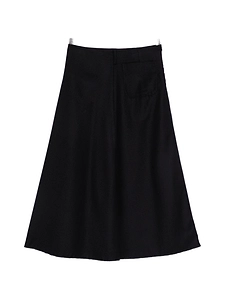 Susanne Bommer Wool Long Skirt