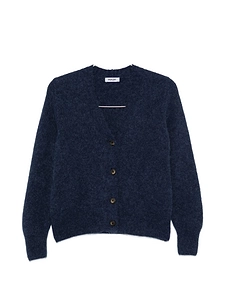 Base Wool V Necked Cardigan