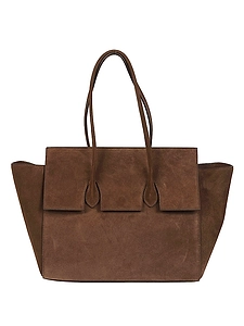 Rounn Felice Flap Leather Tote Bag