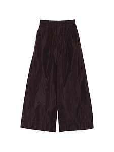 Susanne Bommer Taffetas Wide Leg Trousers