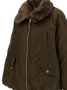 Stand Studio Thilda Nylon Bomber Jacket