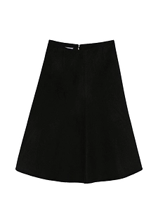 Susanne Bommer Wool Midi Skirt