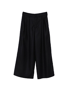 Susanne Bommer Wool Wide Leg Trousers