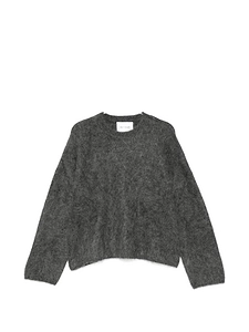 Soft Goat Wool Crewneck Jumper