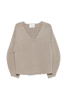 Soft Goat Cashmere V Necked Sweater