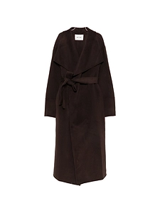 Soft Goat Wool Long Coat