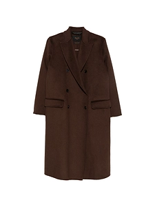 Paltò Arianna Wool Double Breasted Coat
