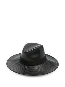 Borsalino Sophie Leather Hat
