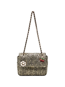 Minime Paris Tweed Shoulder Bag