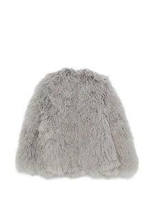 Martha Louis Shearling Effect Jacket
