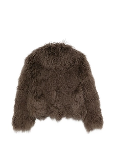 Martha Louis Shearling Effect Jacket