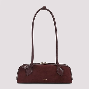 AlaÏA Teckel Small Suede Shoulder Bag