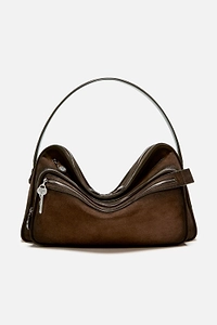 Acne Studios Bags Camero Camera Suede Wax