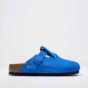 Birkenstock 1774 Boston Flap Leve Ultra Blue New