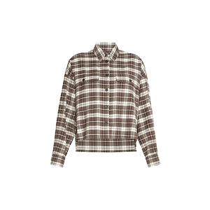 Max Mara Weekend Weekend Plaid Flannel Shirt