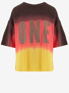 One Tee Cotton T Shirt With Logo