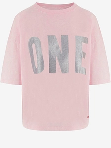 One Tee Cotton T Shirt With Logo