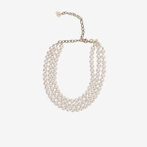 Lisa C Multi Strand Pearl Necklace
