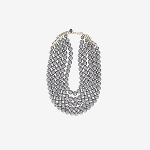 Lisa C Multistrand Necklace With Pearls