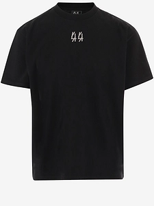 44 Label Group Cotton T Shirt With Logo Print