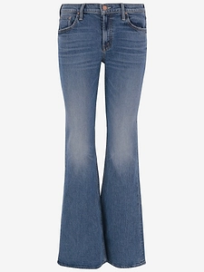 Mother Stretch Cotton Blend Jeans
