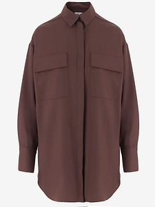 Ql2 Donna Stretch Wool Blend Shirt