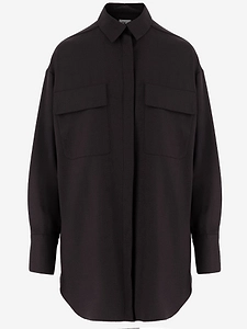 Ql2 Donna Stretch Wool Blend Shirt