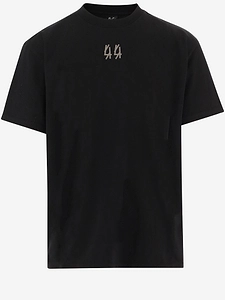 44 Label Group Cotton T Shirt With Logo Print