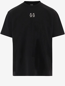 44 Label Group Cotton T Shirt With Logo Print