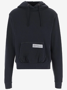 Maison Margiela Cotton Hoodie With Logo