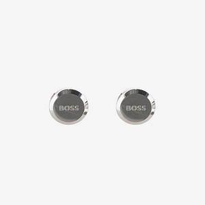 Hugo Boss Brass Cufflinks With Logo
