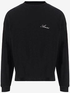Amiri Stretch Cotton Sweatshirt With Print