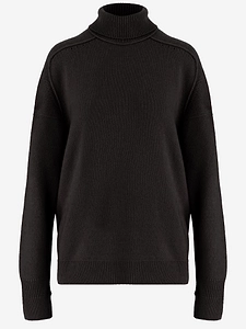 Carven Cashmere Sweater With Turtle Neck