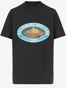 Billionaire Cotton T Shirt With Safari Print